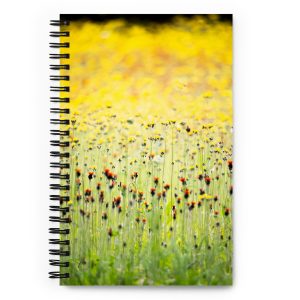 Summer Wildflowers - Spiral notebook